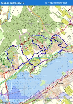 Velencei-hegysg map