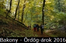 Bakony - Ördög-árok gyalogtúra 2016